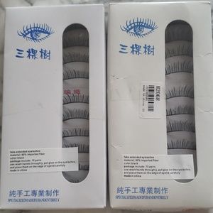 Pack of 2 eyelashes (20 total)